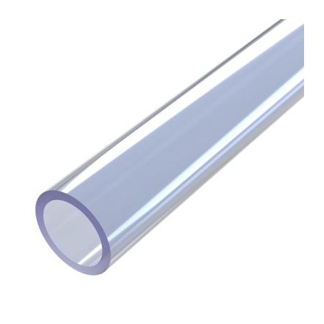 METRO TUBO CRISTAL FLEX TUBERIA DESAGÜE TRANSPARENTE 6X8