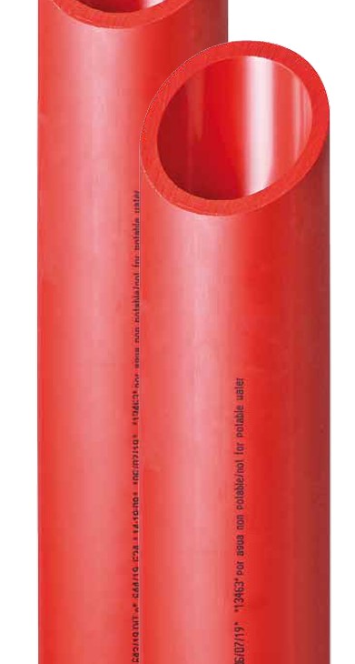 METRO TUBO NIRON RED MONOCAPA PPR-CT DIÁMETRO 40 S5 SDR11 (BARRA 5,8m)