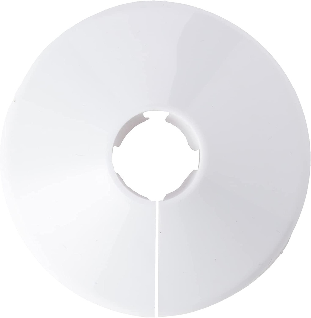 Plafón embellecedor partido 15mm BLANCO