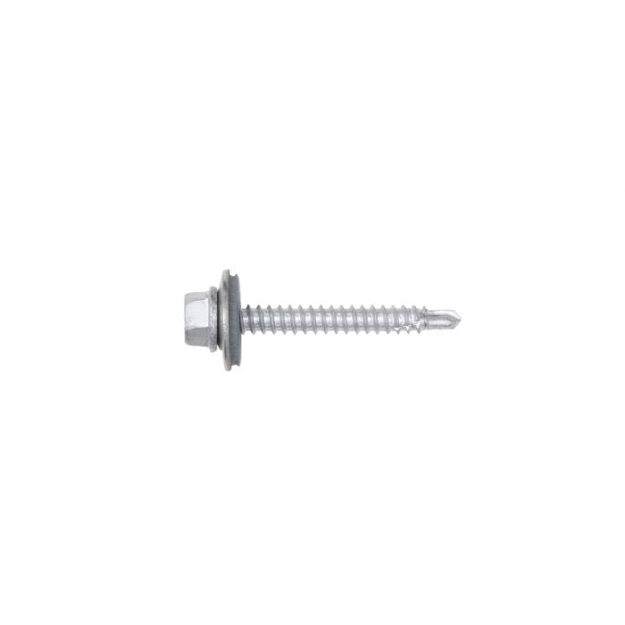 TORNILLO M6,3x32mm HEXOGONAL ARANDELA GOMA 19 LL3/8 (E 400ud)