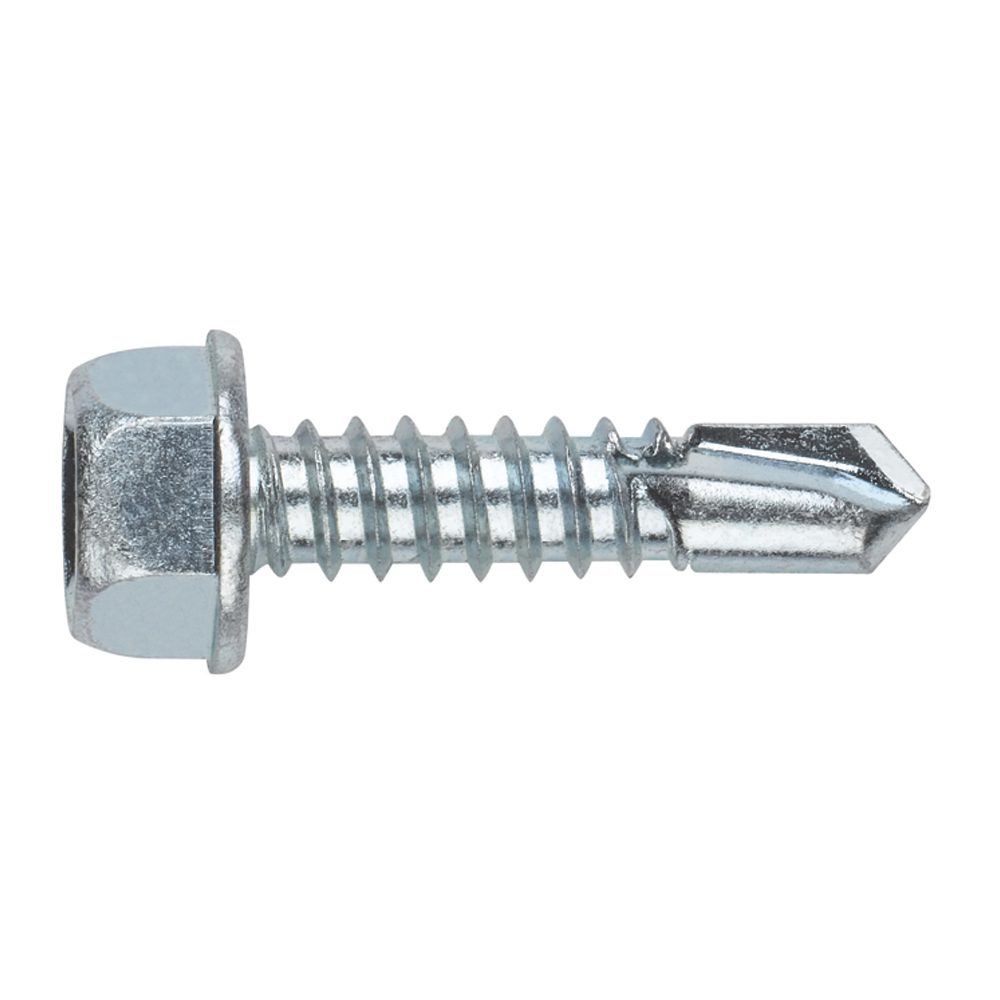 TORNILLO AUTOTALADRANTE M6,3x180mm CABEZA HEXAGONAL (E 100ud)