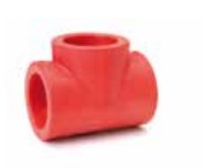 TE PPR D40 (ITALSAN) Termosoldable NIRON RED