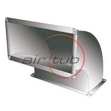 CURVA 90º 300x300 CONDUCTO GALVANIZADA