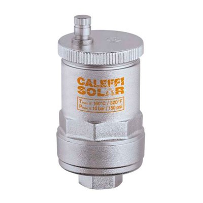PURGADOR AUTOMATICO VERTICAL 3/8" AIRE SOLAR 180º