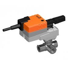 VALVULA CONTROL 3 VIAS ROSCA INTERNA 3/4" DN 20 PN40 R3020-4-S2+LR24A-SR