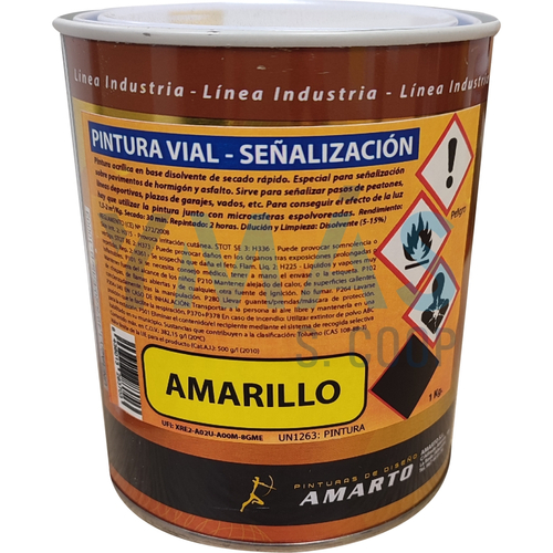 Guadalvial Señalización 5 Kg Amarillo