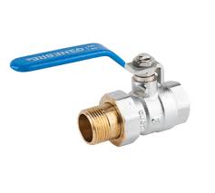 VALVULA ESFERA 1/2" C/RACOR 2 PZS PN-25