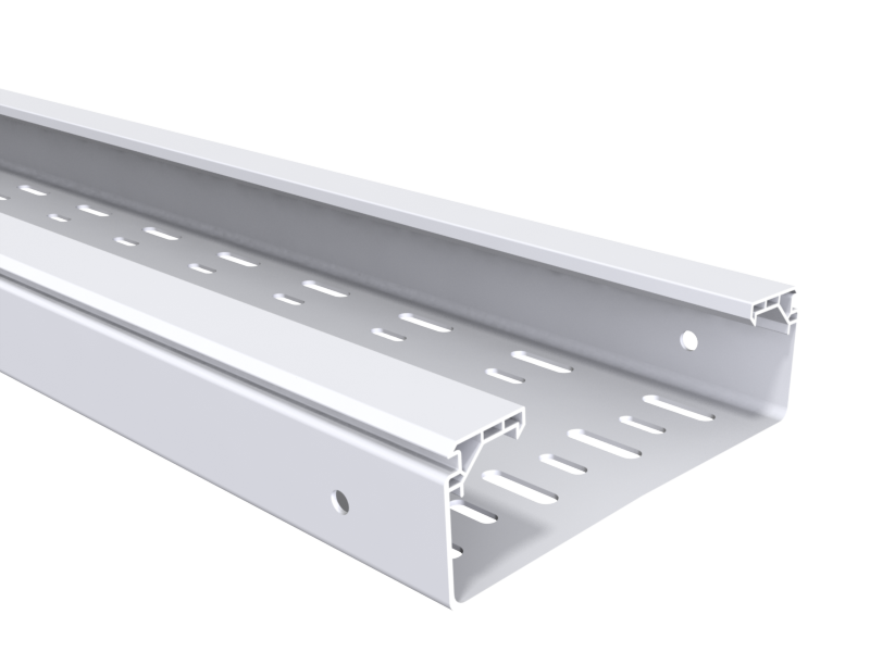 METRO BANDEJA PERFORADA 150x60 PVC 