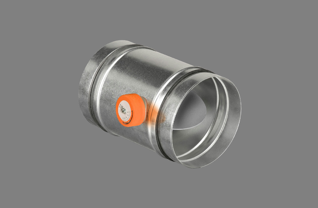 COMPUERTA REGULACION CONSTANTE PARA CONDUCTO CIRCULAR 160 mm