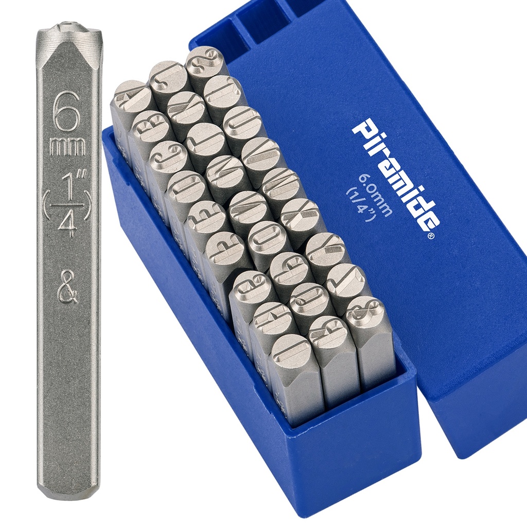 JUEGO TROQUEL - PUNZONES LETRAS de 8mm
