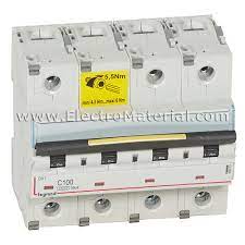 INT. MAGNETOTERMICO 4x63A DX3 10/16KA LEGRAND 409342
