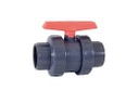 VALVULA BOLA LISA ENCOLAR 50mm PVC