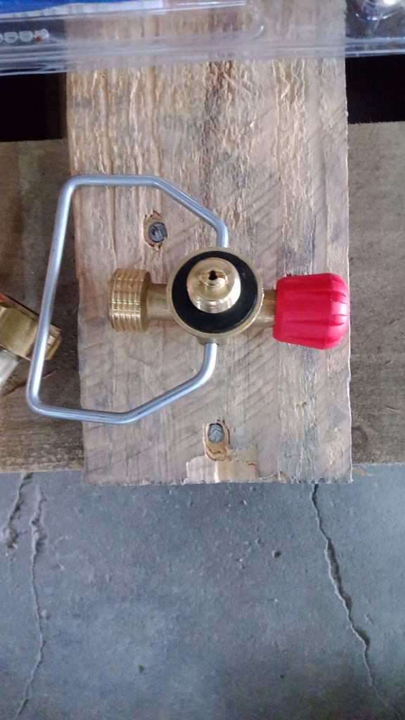 VALVULA GRIFO PARA CAMPING GAS