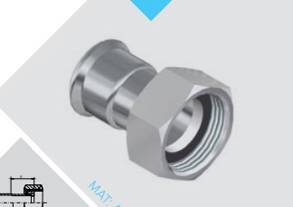 ENTRONQUE INOX D-15 1/23 PRESS HEMBRA