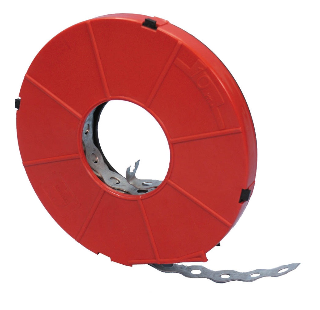 CINTA PERFORADA(FLEJE PERFORADO ZN GALVANIZADO 10M)
