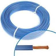 METRO CABLE 1mm AZUL(100METRO) LIBRE HALOGENOS H07V-K