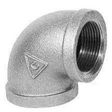 CODO GALVANIZADO 90º 1 1/2" H-H