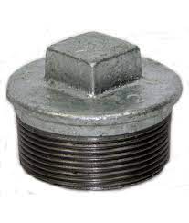 TAPON GALVANIZADO 1 1/2" MACHO