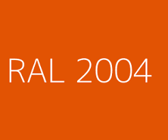 PINTURA PLASTICA NARANJA 4L RAL 2004