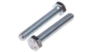 TORNILLO HEXAGONAL M16X50 MEDIA ROSCA  (25 UNIDADES)