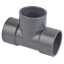 TE PVC 90º 25mm PRESION
