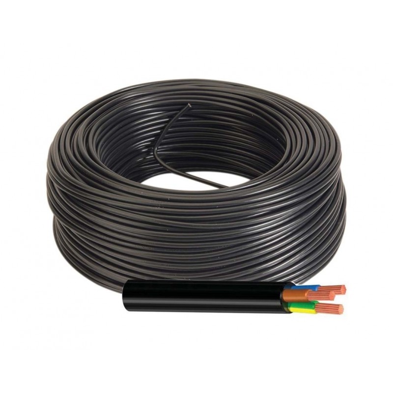 METRO CABLE 3x2,5mm RV-K 0,6/1KV(NEGRA)