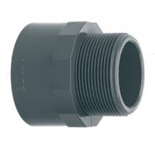 Terminal pvc presión macho 63mm - 2"
