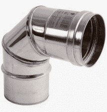 CODO DINAK SW 87° AISI 316 Ø80MM