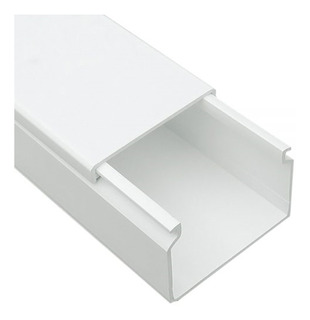 METRO CANALETA 60x40mm BLANCA PVC  (2metros)