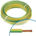 METRO CABLE 10mm TIERRA(100metros)LIBRE HALÓGENOS H07Z1-K