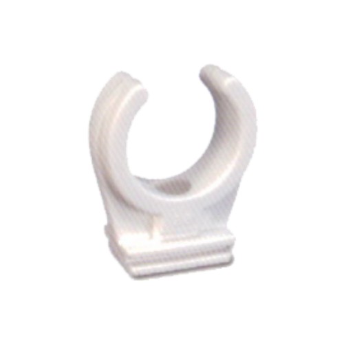 ABRAZADERA SIMPLE NYLON 20-22mm M6 BLANCA
