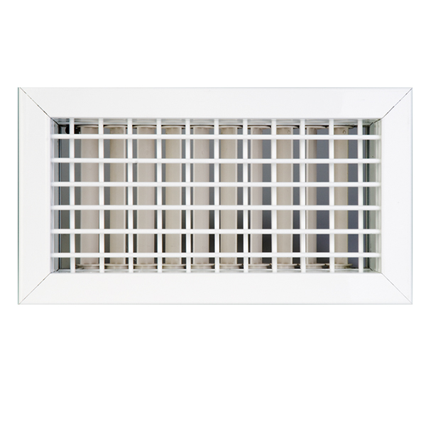 REJILLA DE IMPULSION DOBLE DEFLEXION 150X150
