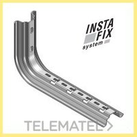 SOPORTE OMEGA MULTIF. GALV.SENZ. (L)REJIBAND PARED 200