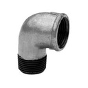 CODO GALVANIZADO 90º 4" M-H