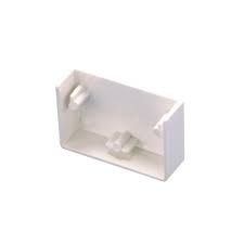 TAPA FINAL CANALETA 60x40 BLANCA  S13
