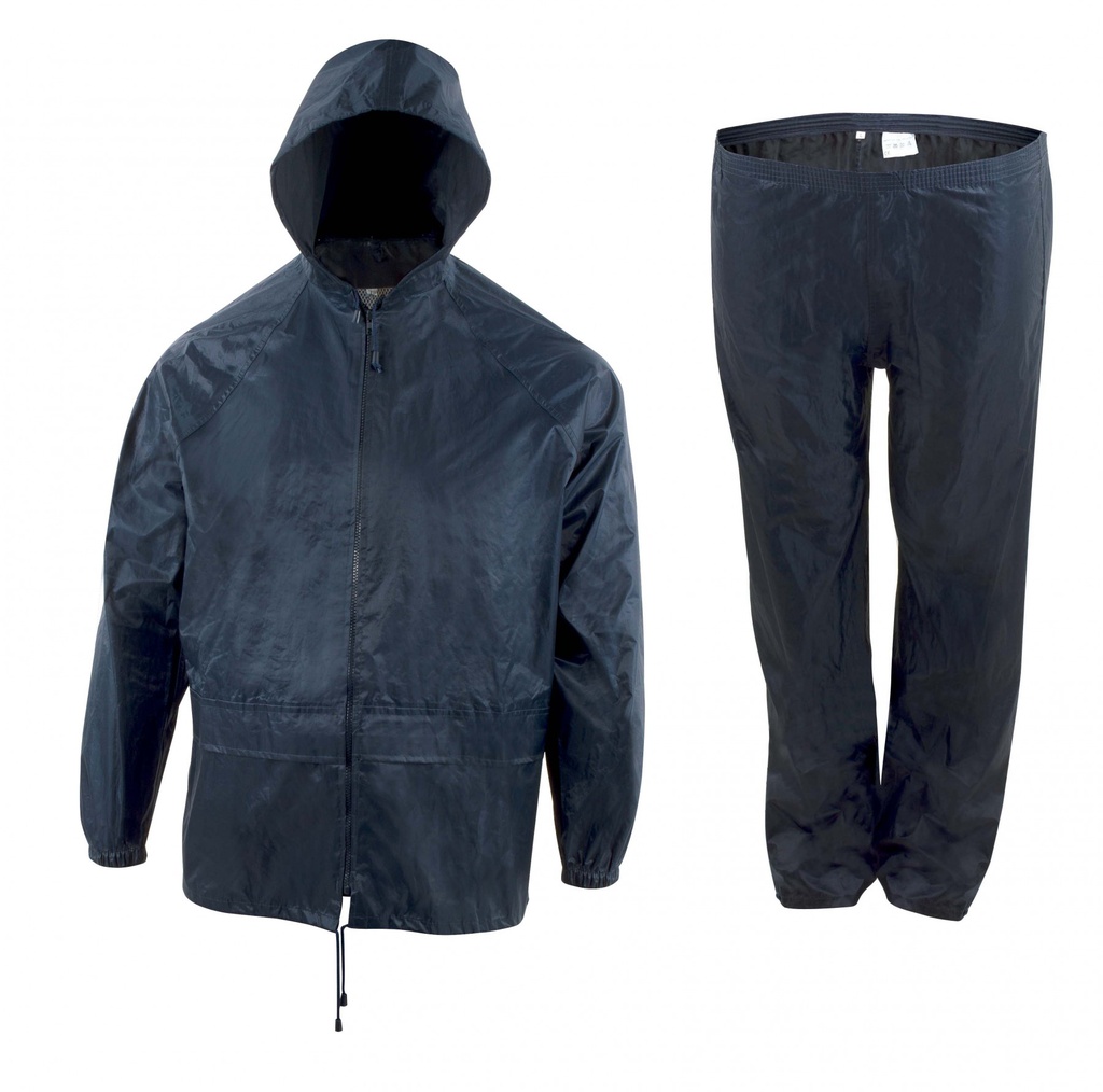 TRAJE IMPERMEABLE AZUL (L)