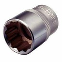 LLAVE VASO 1/4 HEX13mm LARGA