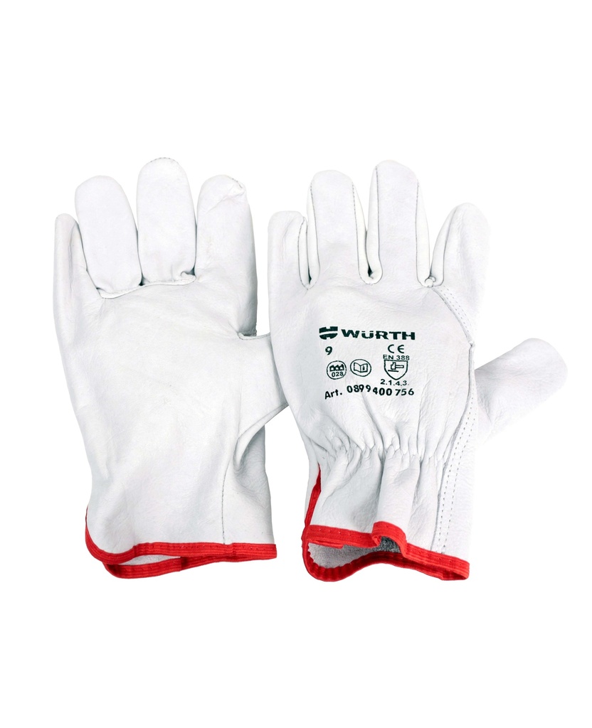 GUANTES PIEL REFORZADAOS T-XXL (paquetes 24 unidades)