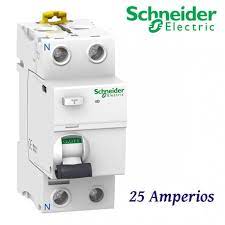 INT. DIFERENCIAL 2x25x300 mA AC A9R84225 SCHNEIDER