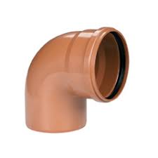 CODO PVC 87º TEJA MACHO-HEMBRA 200mm