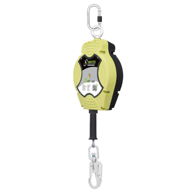 BLOQUE RETRACTIL 15 MTS. CABLE GALV. DE 4.5MM