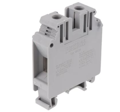 BORNA CARRIL GRIS 70 mm2