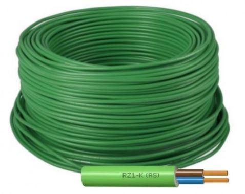METRO CABLE  2X10 LIBRE DE HALOGENOS RZ1-K 0,6/1KV