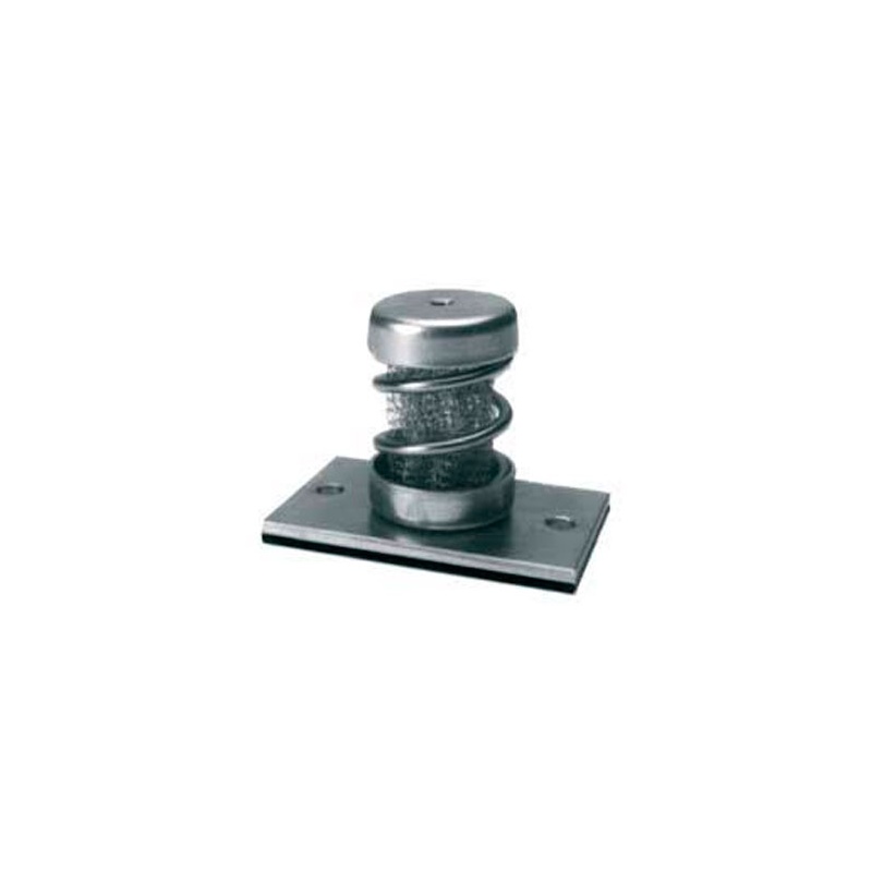 Silentblock muelle sujección suelo con pletina M-150-M