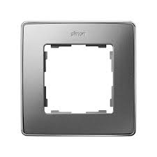 MARCO 1 ELEMENTO DE ALUMINIO FRIO BASE CROMO SIMÓN 82 DETAIL