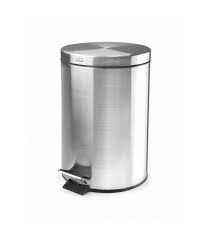 [GOF0121] PAPELERA PEDAL 5 LITROS ACERO INOX
