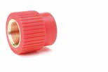 [CTU1434] ENLACE PPR 40X1 1/4"  (Italsan) R/H Termosoldable NIRON RED