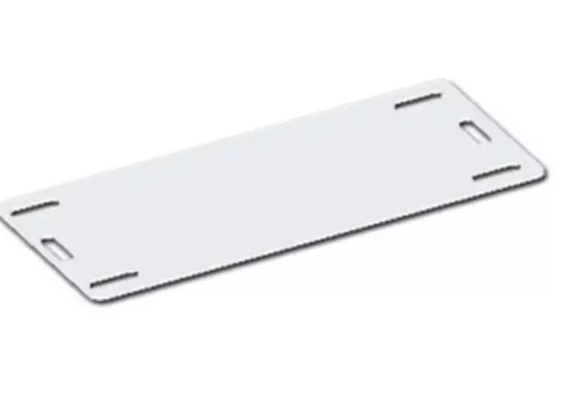 [EAC0469] PLACA SEÑALIZACION PARA CABLE 25x60 NATURAL