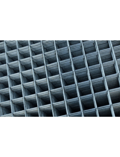 [CES0085] MALLA C. RÍGIDA GALVANIZADA 50X50X4(2,6X1,5)POR UNIDAD DE MALLA