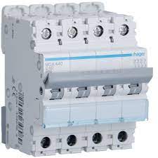 [EPR0520] INT. MAGNETOTERMICO 4x40A HAGER 434698 MCA440